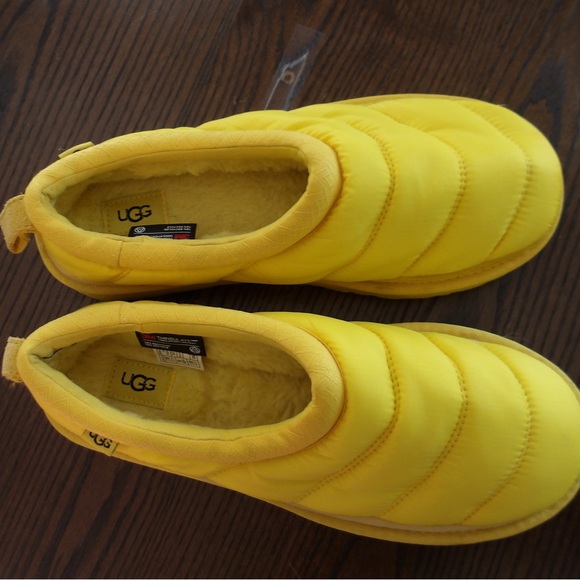 UGG Yellow Quilted Slip-Ons - Picture 5 of 6